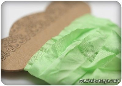 Шебби ленточка, свежая зелень, 10мм, 1м SCB510112 фото