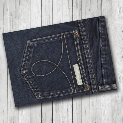 Бумага для скрапбукинга Jeans, арт b25026 b25-026 фото