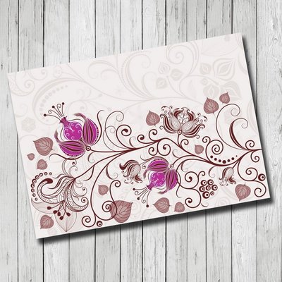 Бумага для скрапбукинга Flower valse, арт b18051 b18-051 фото