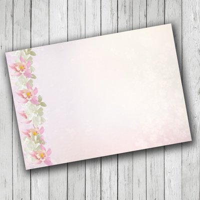 Бумага для скрапбукинга Цветы, арт b17082 b17-082 фото