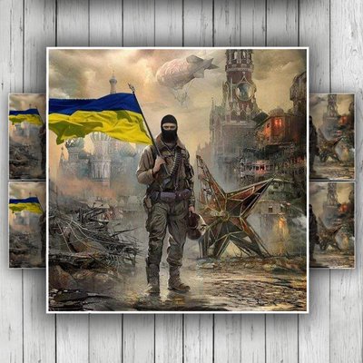 Набор мини открыток "Все буде Україна!", 8шт 00-075 фото
