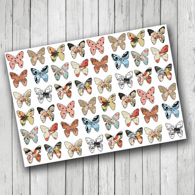 Вырезалки Бабочки для скрапбукинга, 123-328 123-328 фото